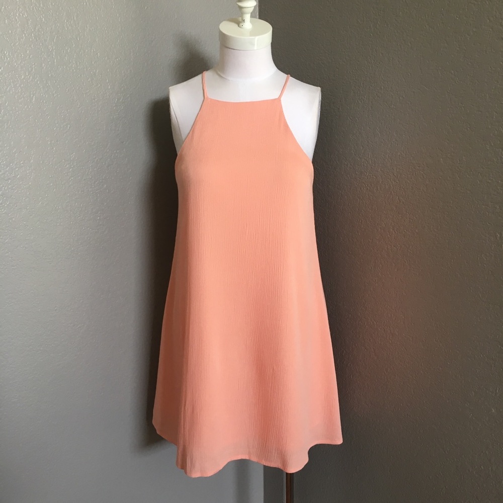Peach sundress